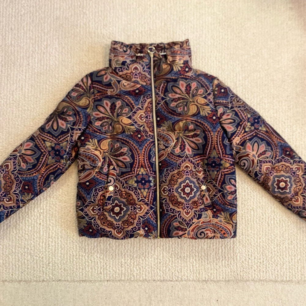Embroidered Puffer Coat by Tom Tailor